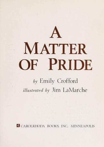 A Matter of Pride