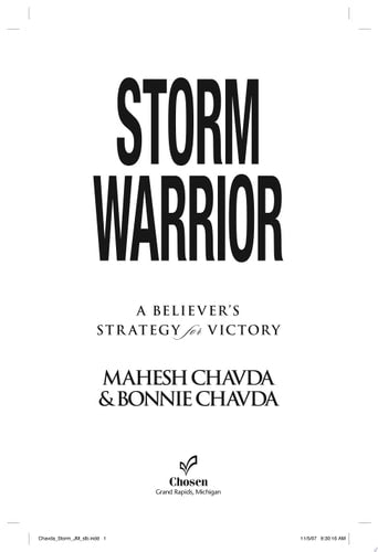 Storm Warrior: A Believer's Strategy for Victory