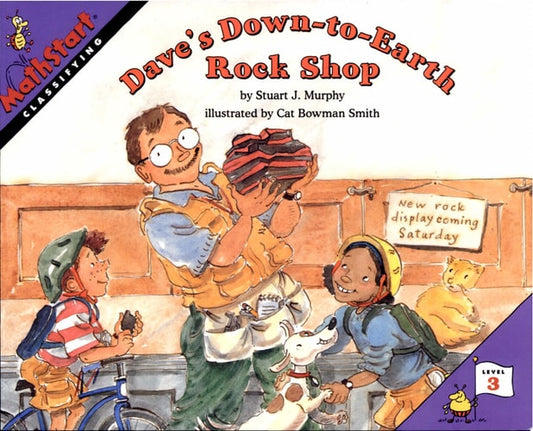 Dave's Down-to-Earth Rock Shop (MathStart 3)