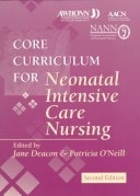 Core Curriculum for Neonatal Intensive Care Nursing