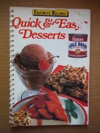 Favorite Recipes; Quick & Easy Desserts
