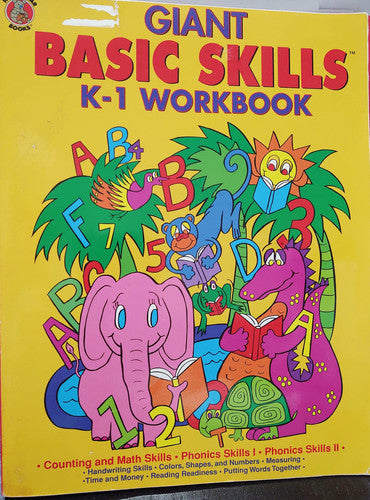 Giant Basic Skills Workbook Grk 1