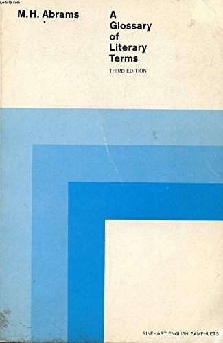 A Glossary of Literary Terms