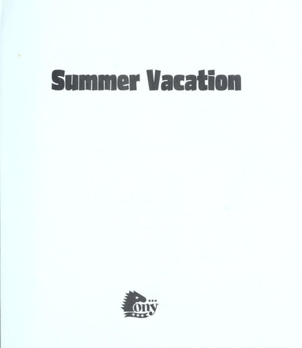 Summer Vacation