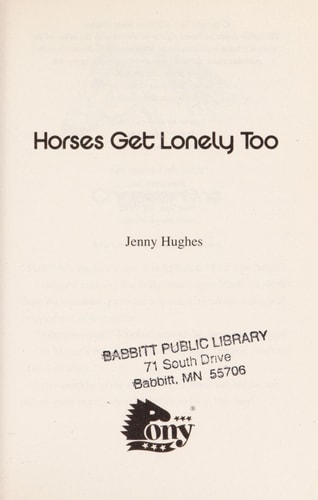 Horses Get Lonely Too