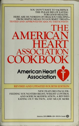 American Heart Association Cookbook: Fourth Edition