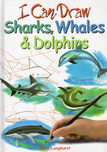 I Can Draw Sharks, Whales & Dolphins