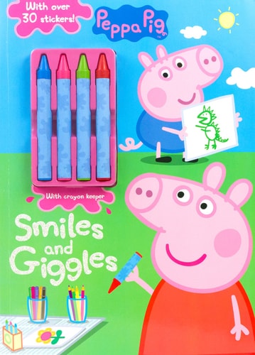 Peppa Pig Smiles and Giggles With Over 30 Stickers!