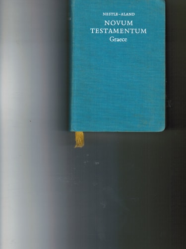 NUEVO TESTAMENTO GRAECE NOVUM