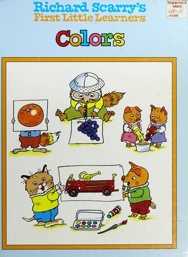 Richard Scarry's First Little Learners Colors