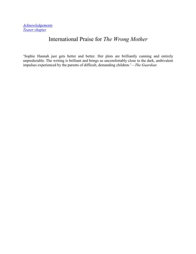 The Wrong Mother: A Zailer and Waterhouse Mystery (A Zailer & Waterhouse Mystery)