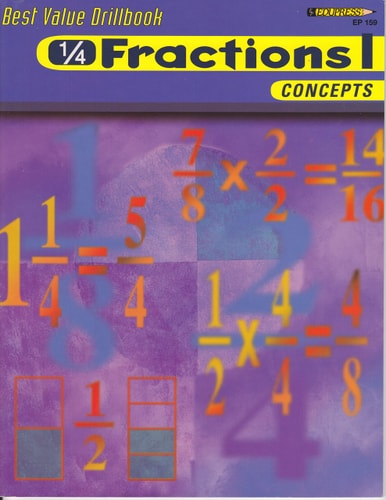 Best Value Math Drill Book, Fractions 1