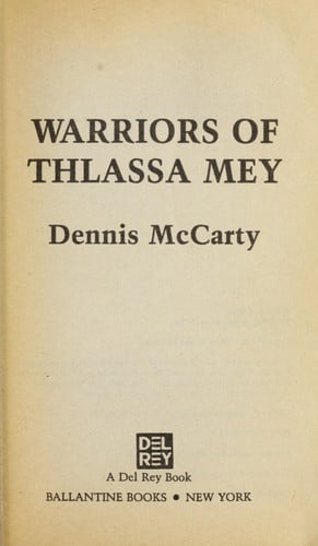 Warriors of Thlassa Mey