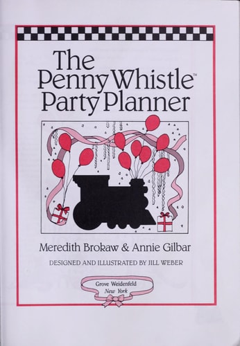 Penny Whistle Party Planner