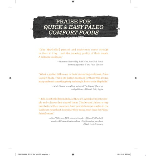 Quick & Easy Paleo Comfort Foods: 100+ Delicious Gluten-Free Recipes