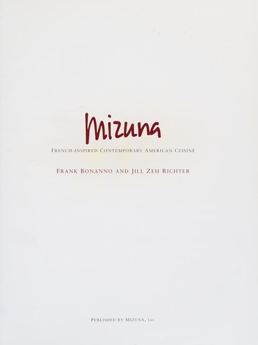 Mizuna: French-Inspired Contemporary American Cuisine