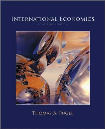 International Economics (Mcgraw-hill Series Economics)