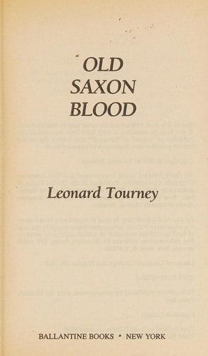 Old Saxon Blood