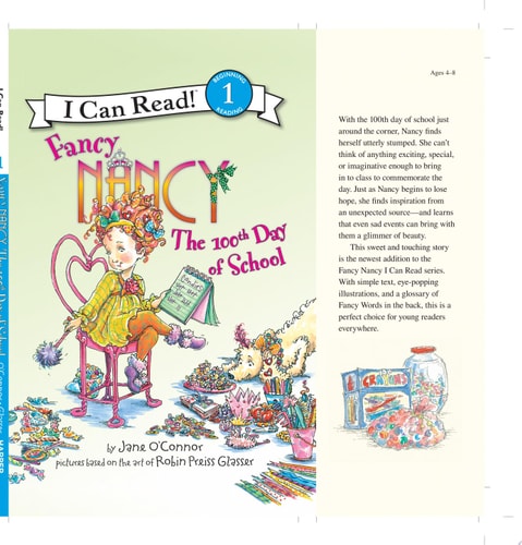 Fancy Nancy: The 100th Day of School (I Can Read Level 1)
