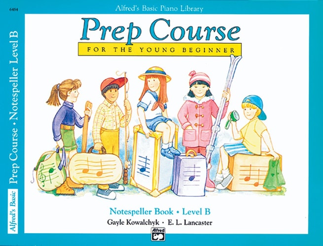 Alfred's Basic Piano Prep Course Notespeller, Bk B (Alfred's Basic Piano Library)