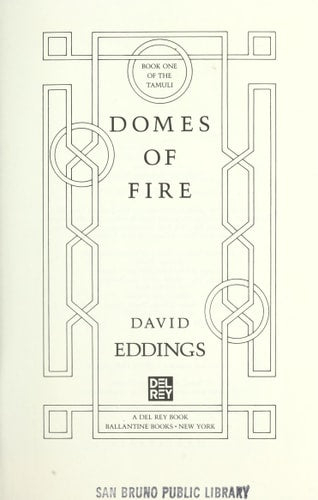 Domes of Fire (Book One of the Tamuli)
