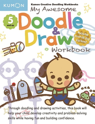 Kumon My Awesome Doodle and Draw Workbook (Kumon Creative Doodling Workbooks)