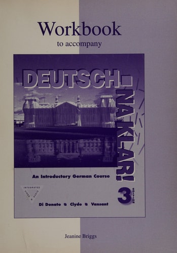 Workbook to accompany Deutsch: Na klar! An Introductory German Course