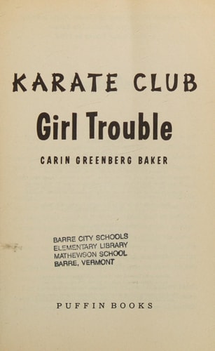 Girl Trouble (Karate Club)