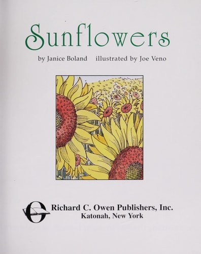 Sunflowers (Books for Young Learners)
