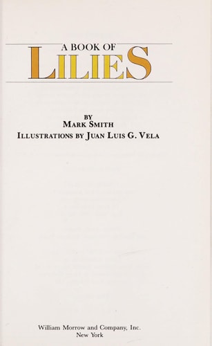 Book of Lilies