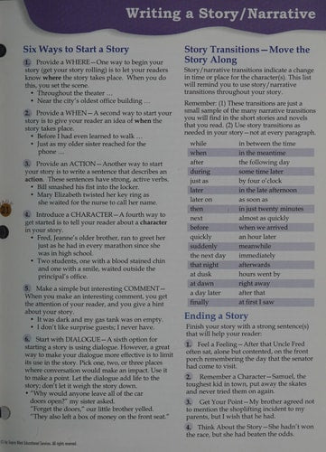 Handy Pages Step Up to Writring: Accordion Paragraphs, Level 1 Pack of 10