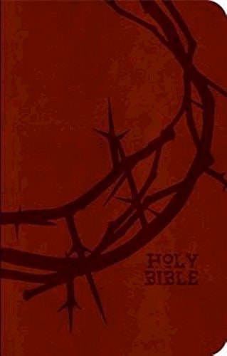 CEB Common English Thinline Bible, DecoTone Sienna Crown