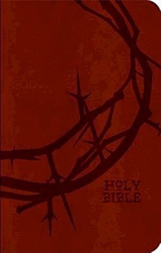 CEB Common English Thinline Bible, DecoTone Sienna Crown
