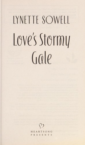 Love's Stormy Gale (Heartsong Presents)