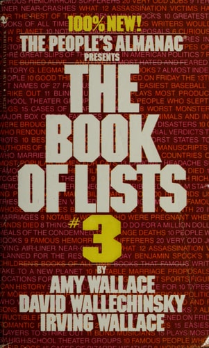 Book of Lists #3