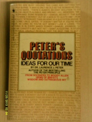 PETER'S QUOTATIONS