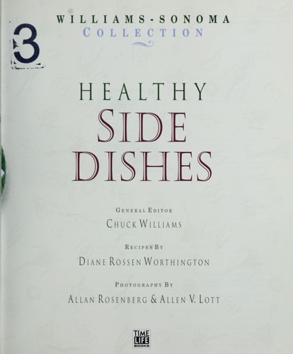 Healthy Side Dishes (WILLIAMS SONOMA HEALTHY COLLECTION)