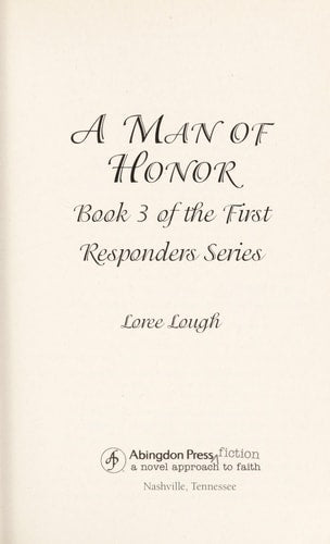 A Man of Honor (First Responders)