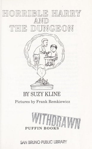 Horrible Harry and the Dungeon
