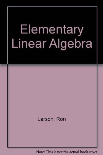 Elementary Linear Algebra