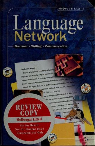 McDougal Littell Language Network: Teacher Edition Grade 10 2001