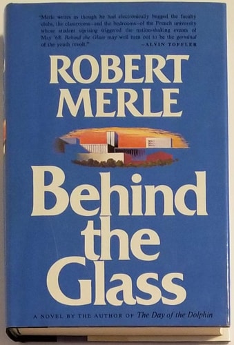 Behind the glass