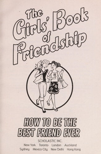 The Girls' Book Of Friendship (Best at Everything)
