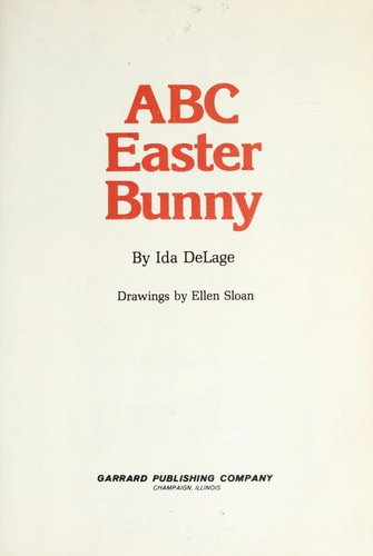 ABC Easter Bunny