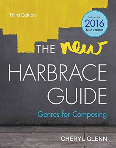 The New Harbrace Guide: Genres for Composing (w/ MLA9E Updates)
