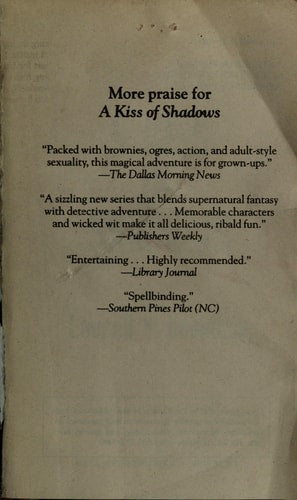 A Kiss of Shadows