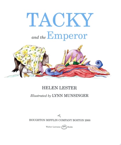 Tacky and the Emperor [Library Binding]