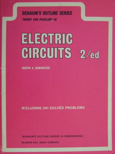 Schaum's Outline of Electric Circuit's (Schaum's Outlines)