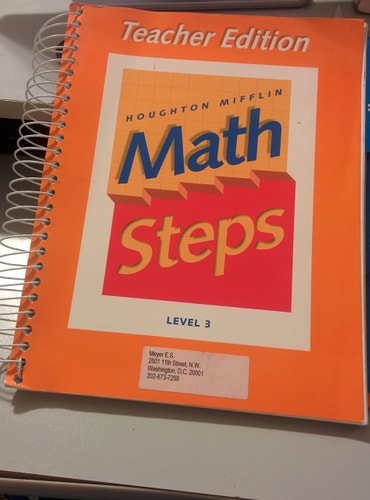Math Steps Level 3 - Teacher Edition