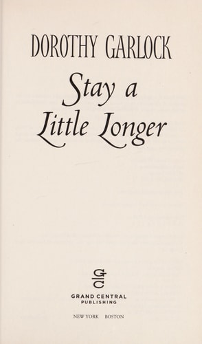 Stay a Little Longer (The Tucker Family Series)
